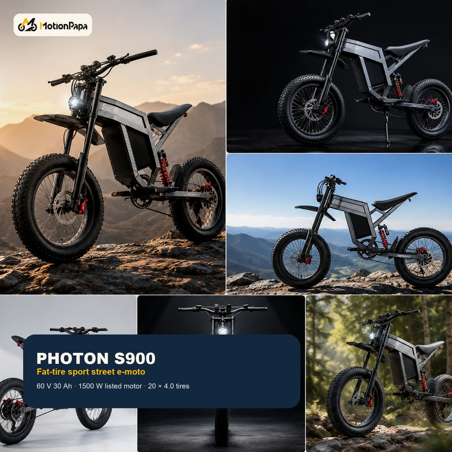 Photon — Sport Street E-Moto S900