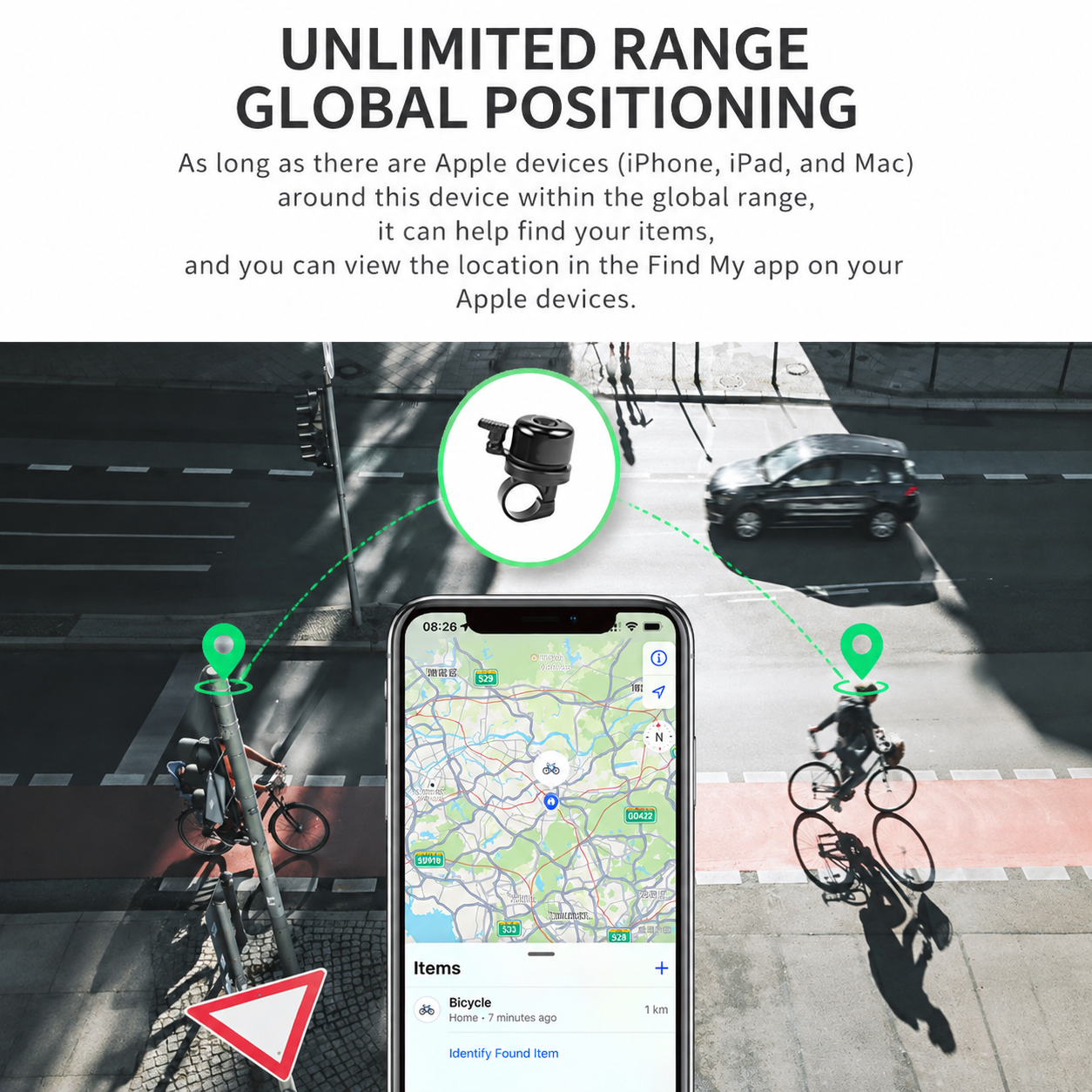 MotionPapa Find My Bike Bell