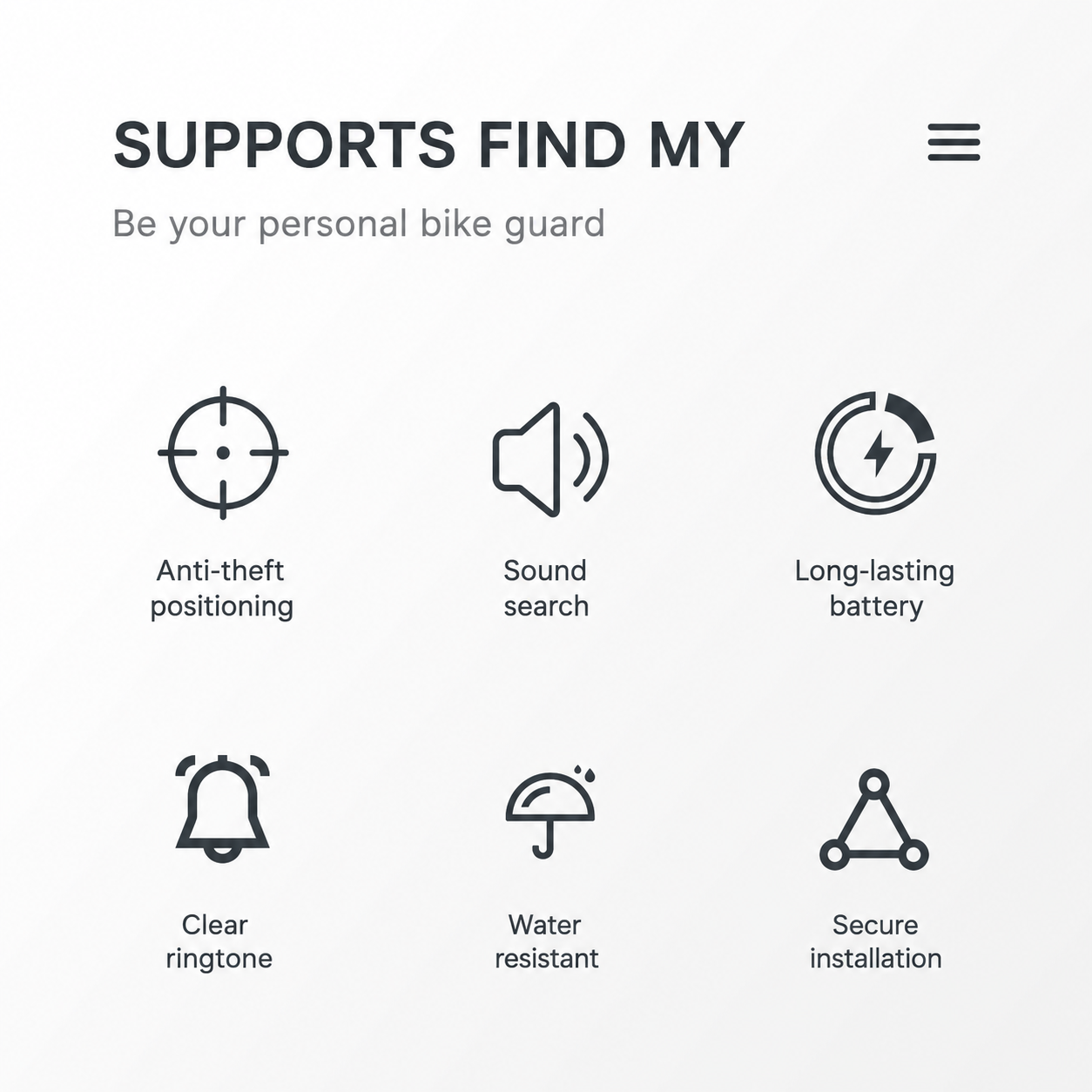 MotionPapa Find My Bike Bell