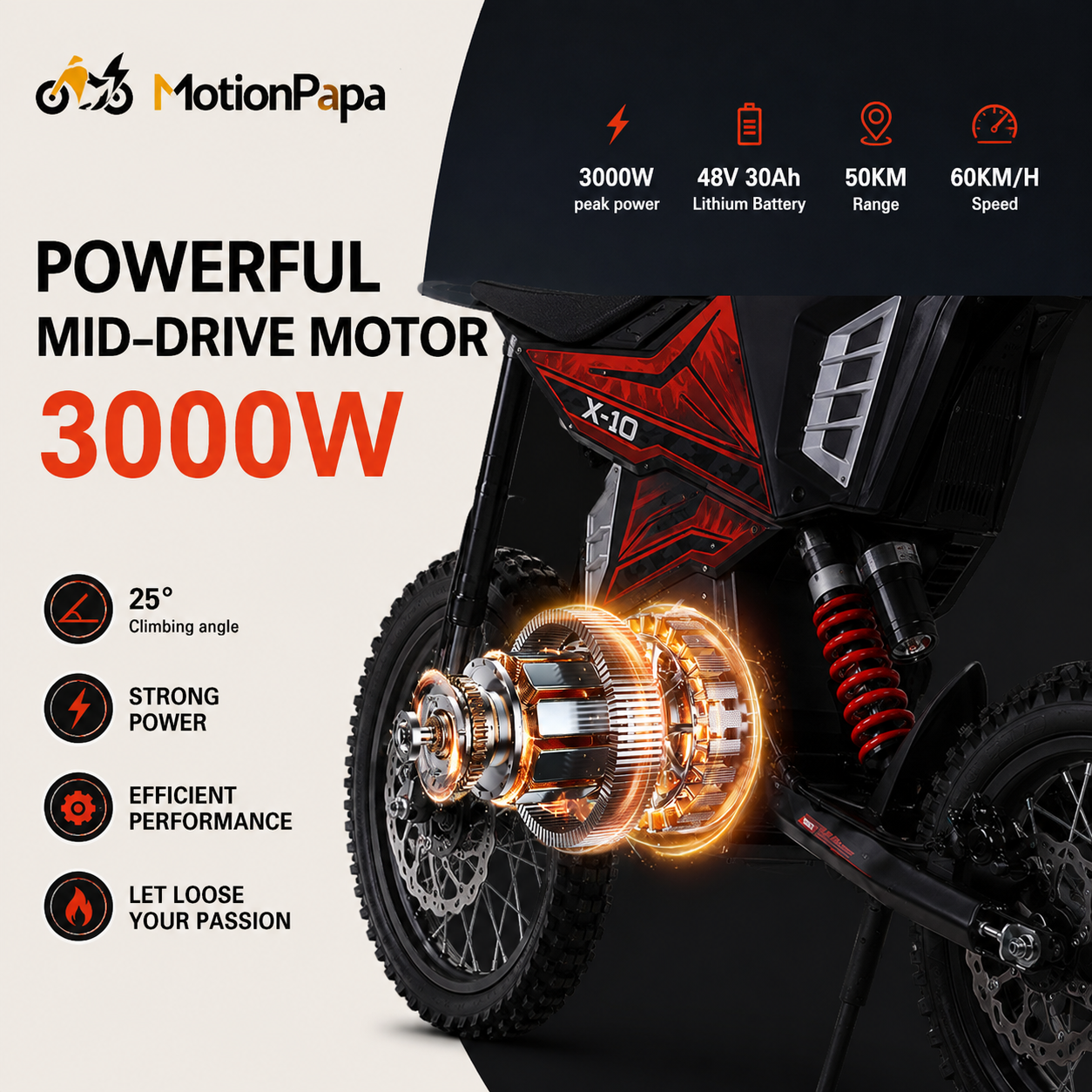 Viper — Dirt Electric Moto Y10 * New
