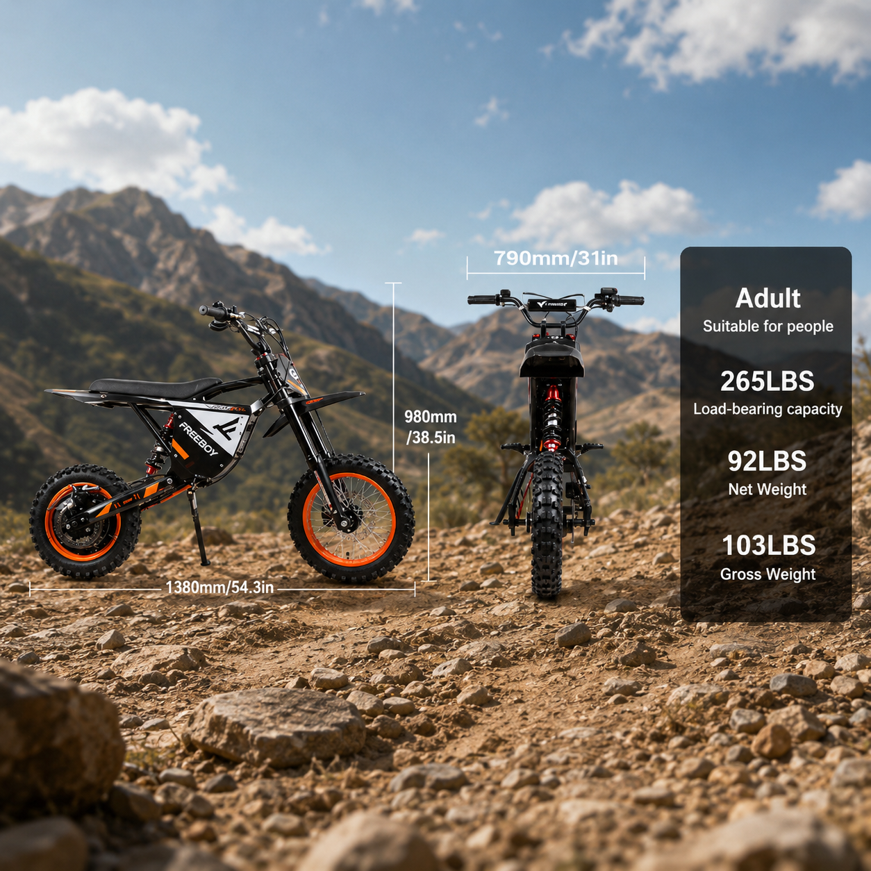 Oni — Dirt Electric Moto Y66