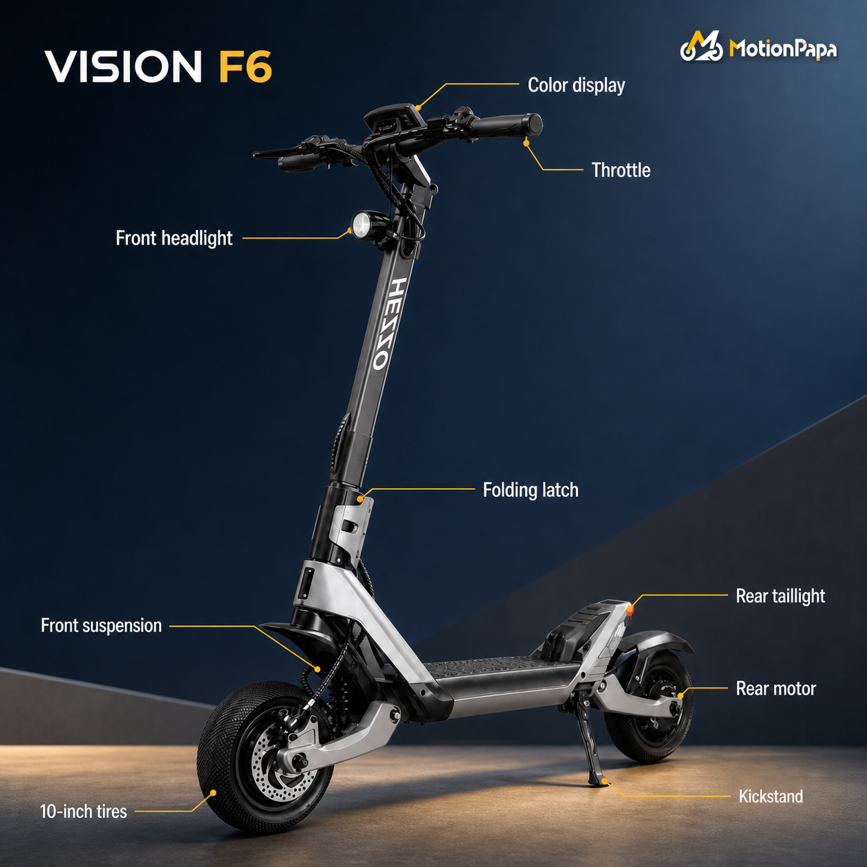 Vision — Flagship Performance E-Scooter