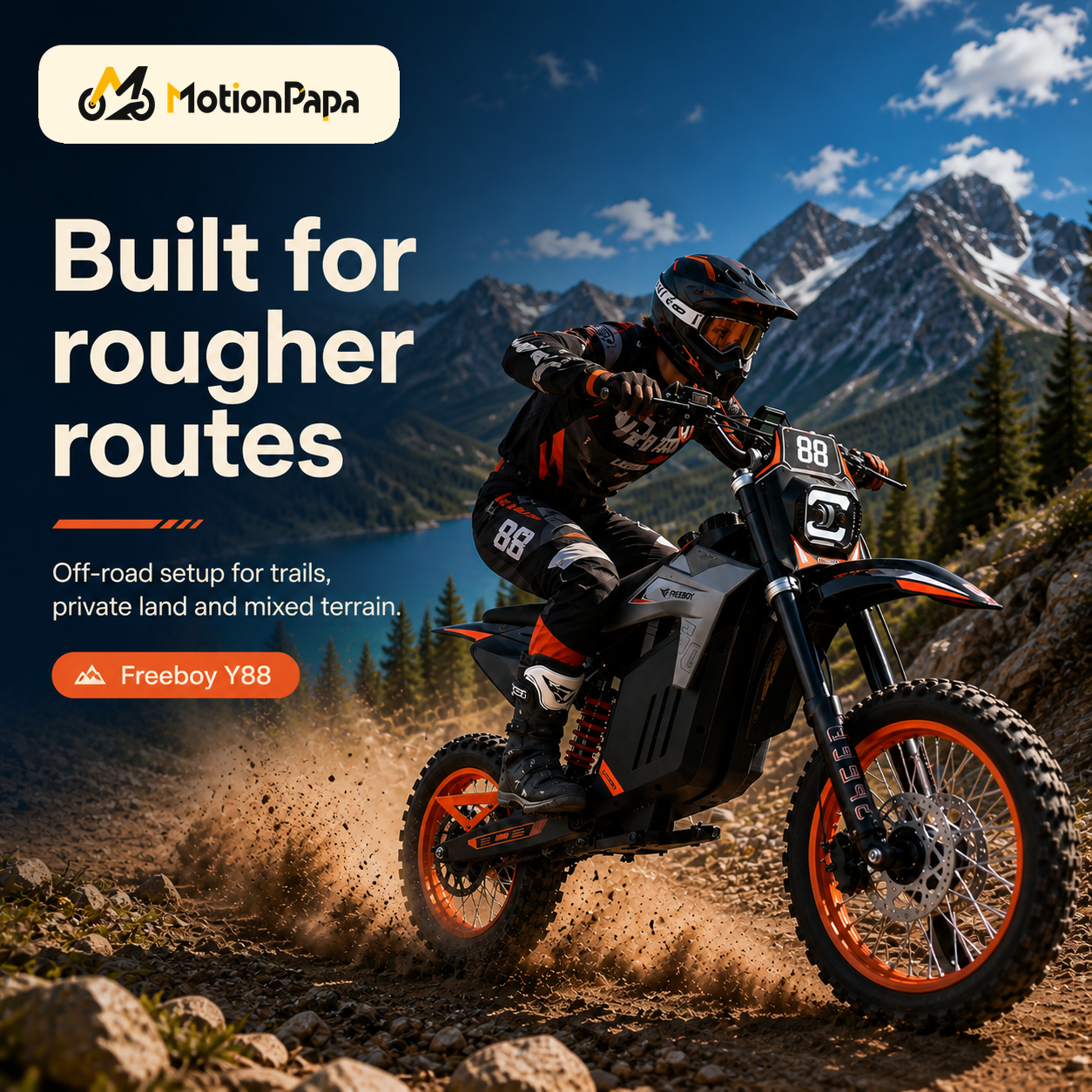 Naga — Dirt Electric Moto Y88