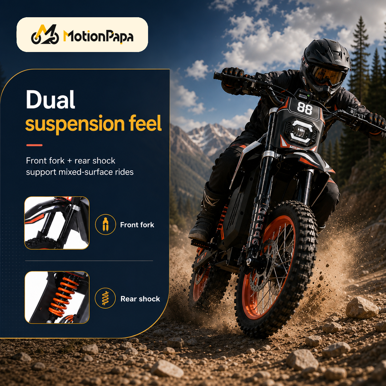 Naga — Dirt Electric Moto Y88